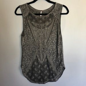 Free People Lace Tank